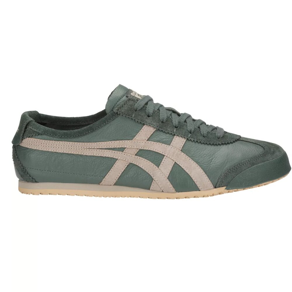 RARE Onitsuka Tiger MEXICO 66 VIN in green, US size 8 (women’s)/6.5 (men’s)